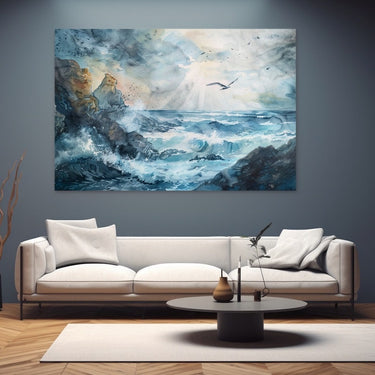 Sea Landscape Painting